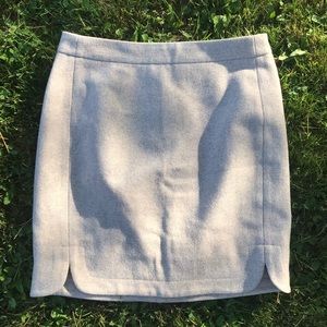 J. Crew wool skirt